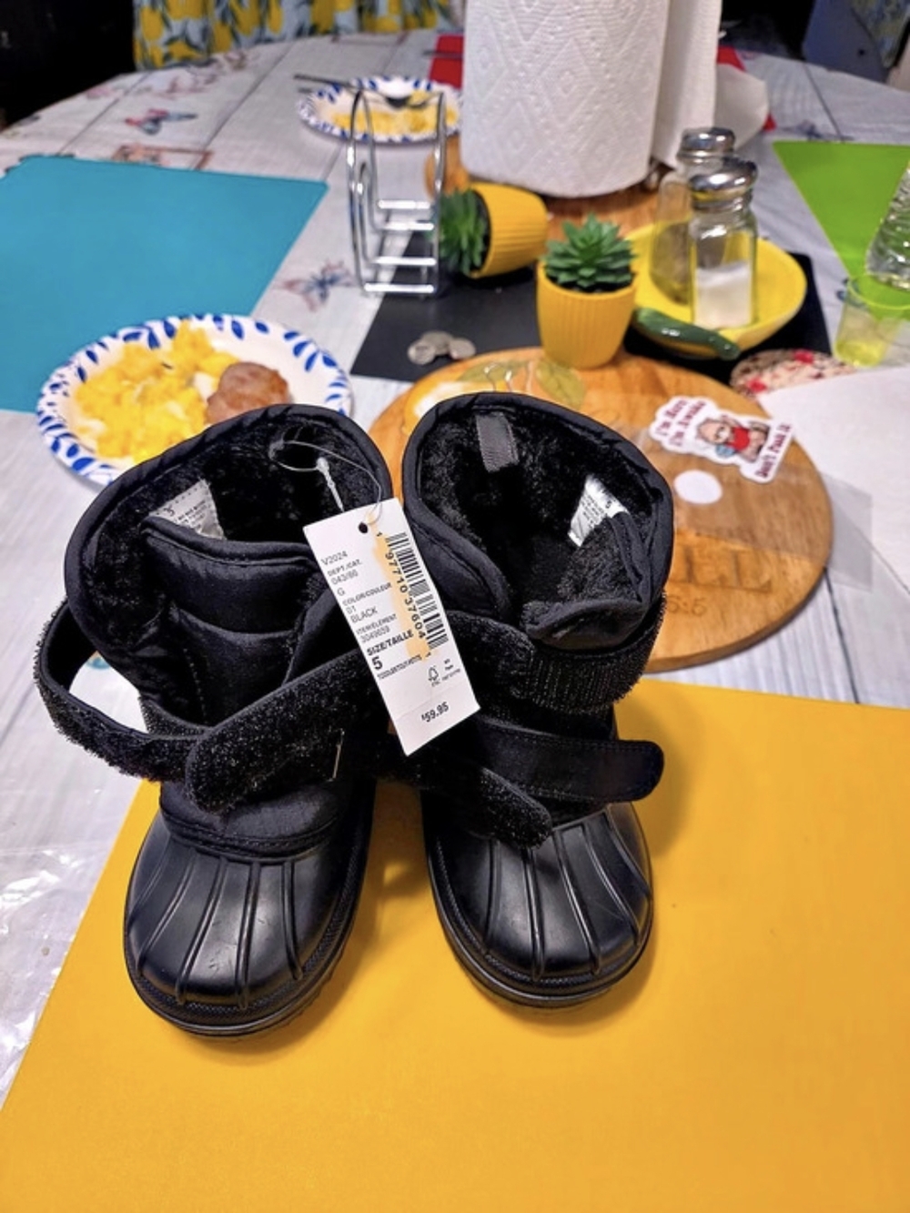 Children Place Snow Boots 5T NWT